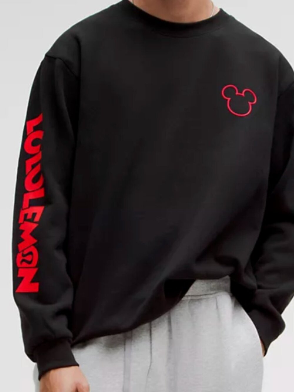 Disney x Lululemon Steady State Crew